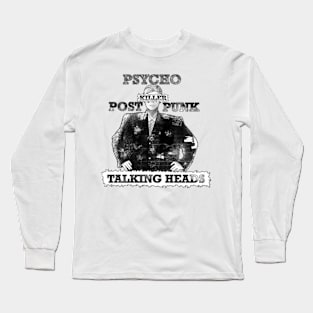 Psycho Killer  Post Punk Vintage Long Sleeve T-Shirt
